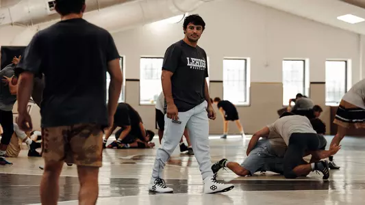 Vincenzo Joseph at practice