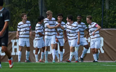 MSOC Team Celebration vs Loyola