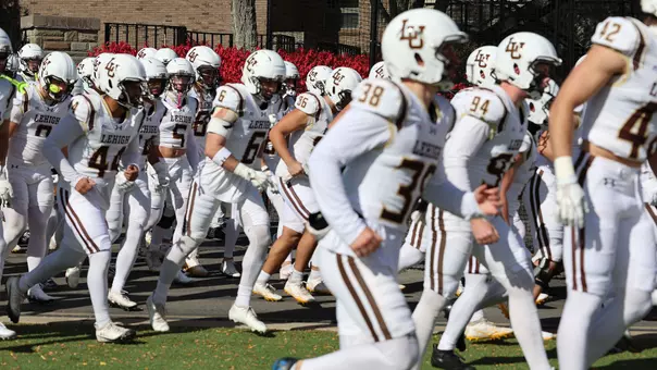 Team running out Cornell
