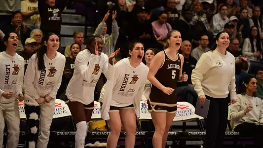 WBB bench shot from championship game