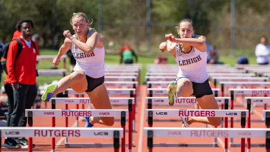 Troutman and Brewer 100m Hurdles at Rutgers Relays