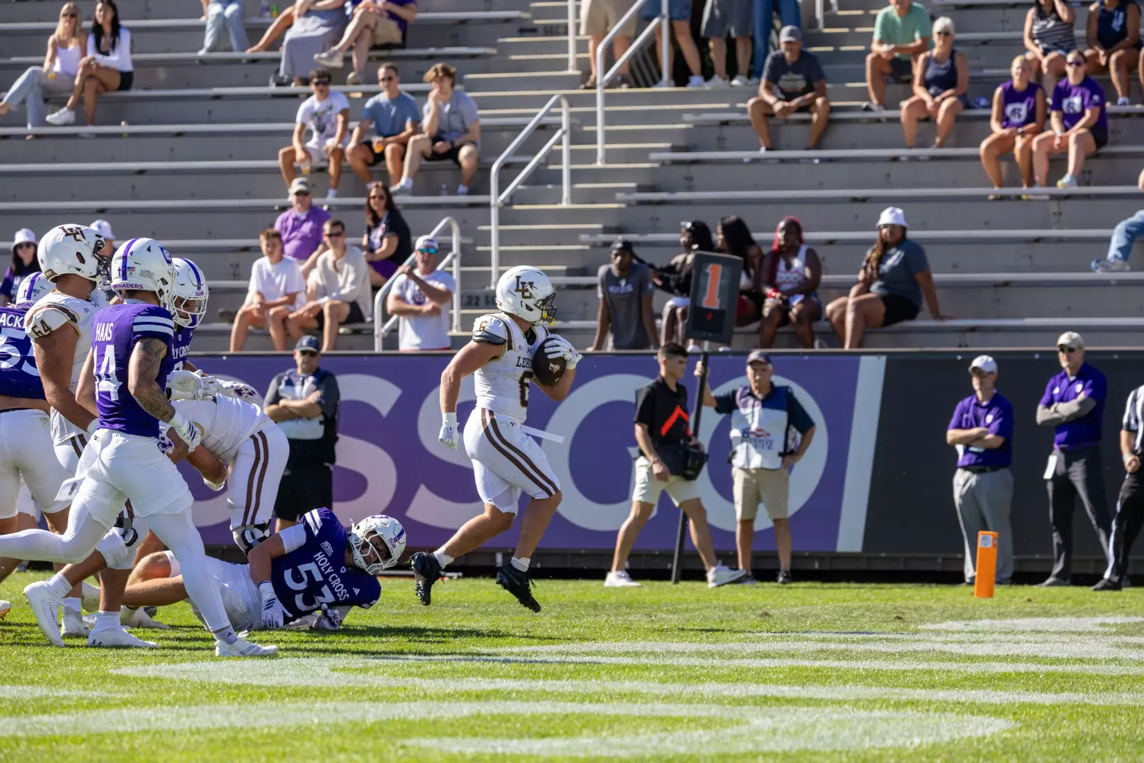 Football at Holy Cross, 8/29/26