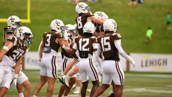 TJ Hill Interception Celebration