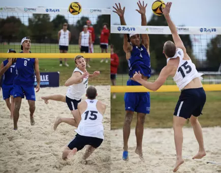 Men’s beach volleyball team third at AVCA Fall Collegiate Championships