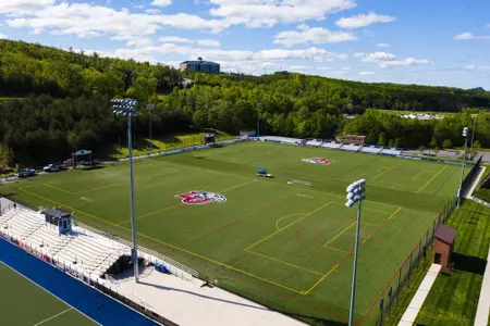 Lacrosse Field Drone Shot