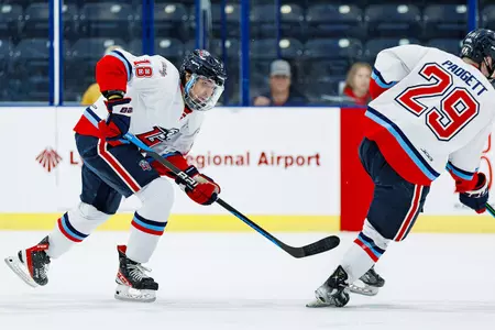 Liberty DII hockey Thomas Kayner Mark Padgett