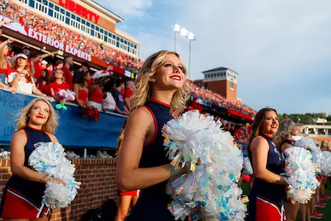 Liberty University football takes on the New Mexico State University Aggies in Williams Stadium on September 09, 2023 (Photo by: Chase Gyles)