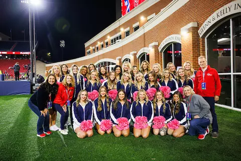 Liberty University football takes on the Middle Tennessee Blue Raiders at Williams Stadium on October 17, 2023. (Photo by: KJ Jugar)