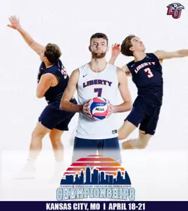 Men's volleyball nationals graphic