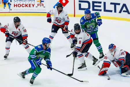 DII men's hockey vs. FGCU Lane Skon