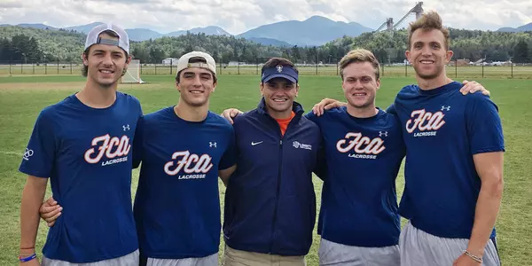 Men's lacrosse FCA trip to Israel