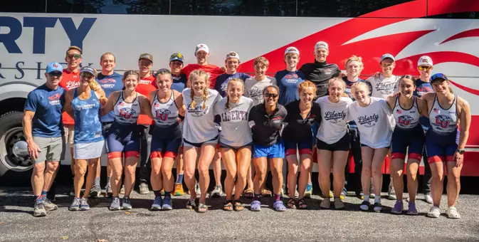 Triathlon Liberty bus portrait