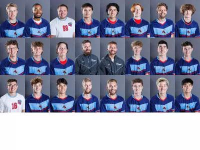 Men's ultimate roster with coaches 2025-26 season