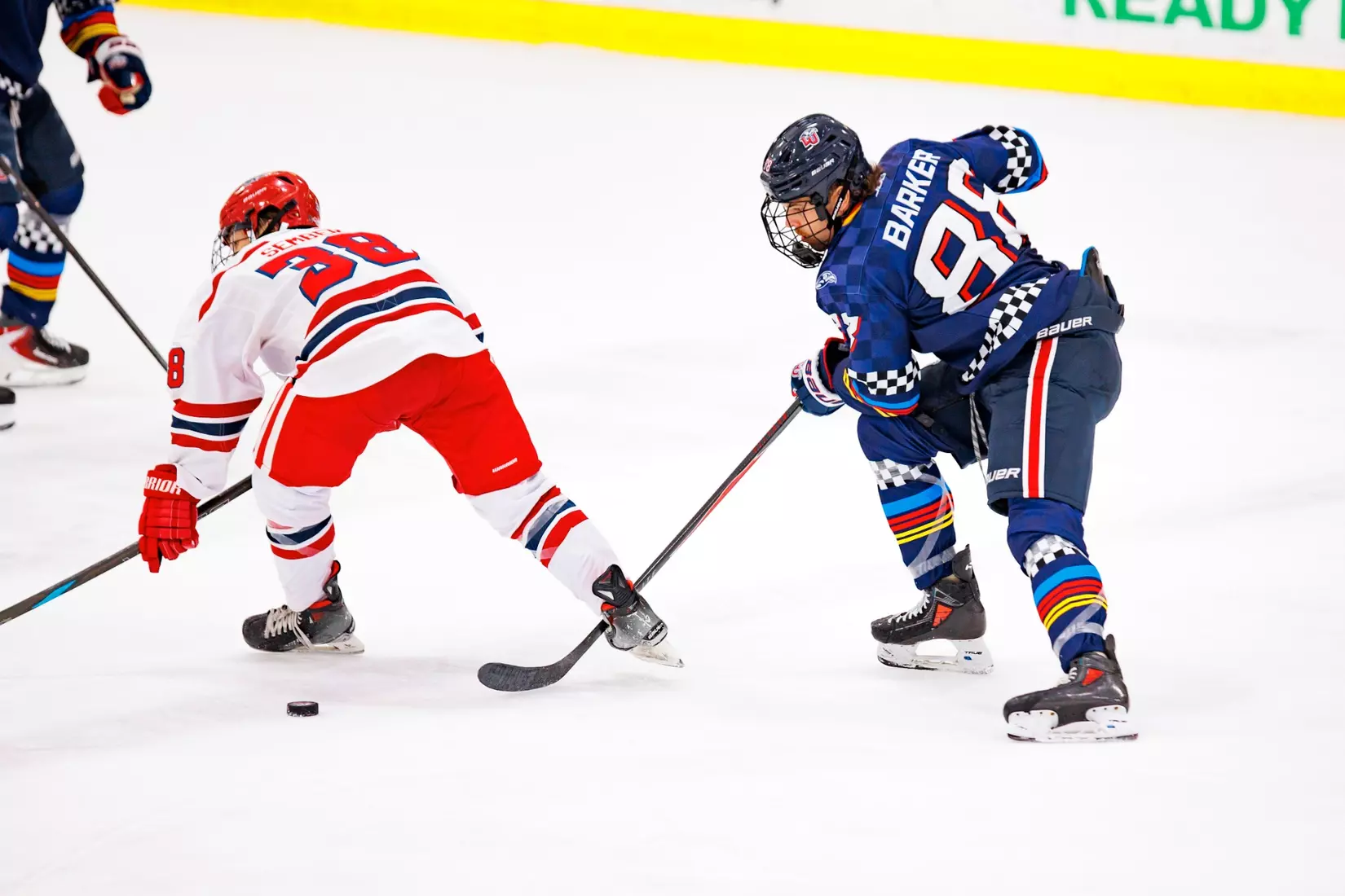 Liberty University’s Mens D1 Hockey team plays Stony Brook on  October 25, 2025. (Photo by Ethan Smith)