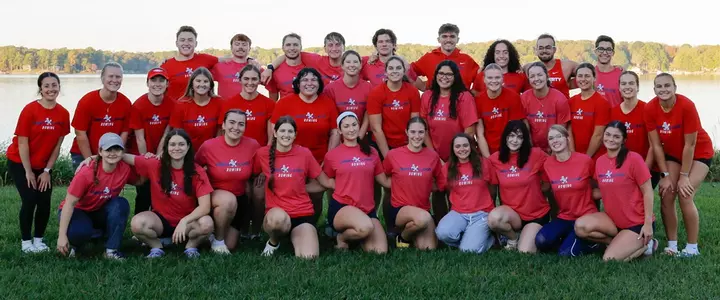 Rowing team at Smith Mountain Lake