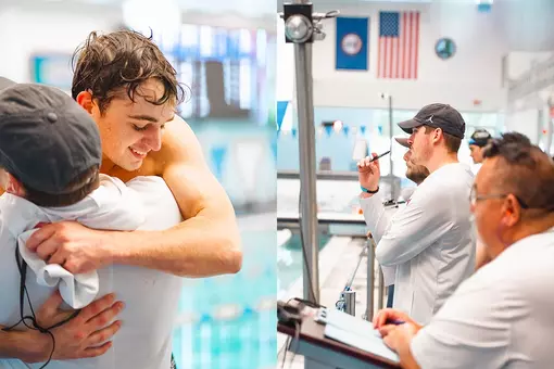 Heath Grishaw Liberty swimming coach