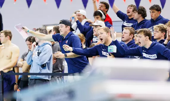 Heath Grishaw Liberty men's swimming