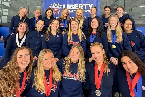 Figure skating team at USF