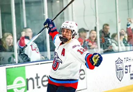 Haley Battles Liberty Grand Canyon goal celebration