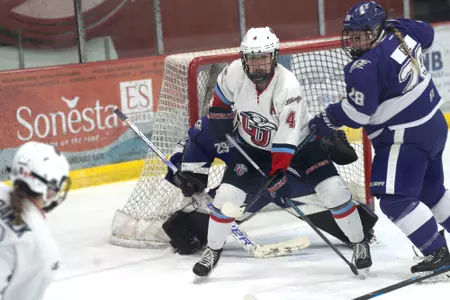 Liberty Presley Ellis vs. Niagara in goal front