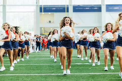 Fan Fest and the LUOA Tailgate are Photographed at the IPF before the Liberty vs Campbell Football game on August 31, 2024. (Photo By: Kendall Tidwell)