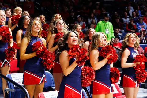 Liberty Men’s Basketball faces Kennesaw State at Liberty Arena on March 2nd, 2025. (Photo by Grace Greer)