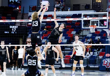 Anthony Bernardo Liberty volleyball outside hitter