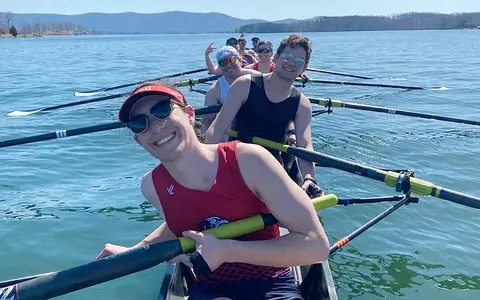 Rowing team Spring Break fun on SML