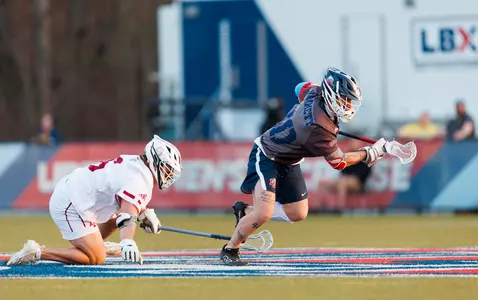 Caleb Hammett faceoff win vs. Texas A&M