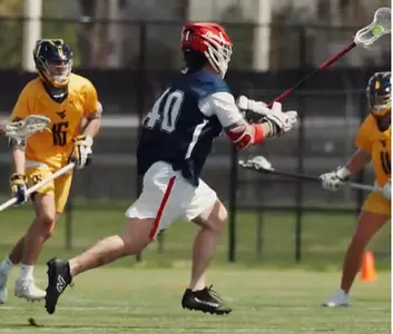 Caleb Hammett wins faceoff, scores at West Virginia