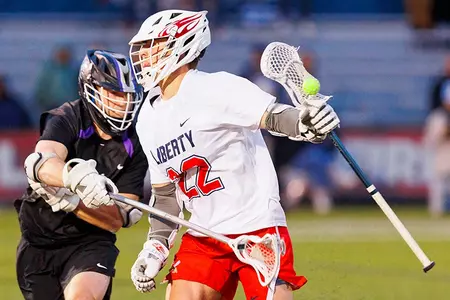 Luke Branham Liberty men's lacrosse vs. JMU