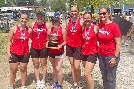 Women's Novice 4 gold medalists SIRA