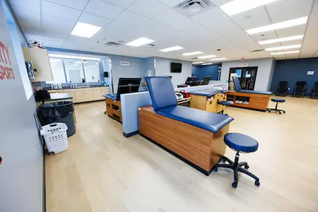 The New Club Sports Athletic Training Facility on Candlers Mountain Road is photographed on March 27th, 2025. (Photo by Ryan Anderson)