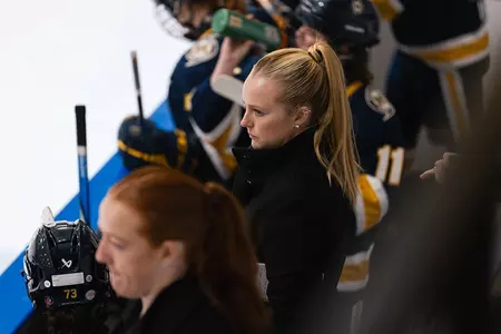 Chelsey Greenwood coaching bench closeup