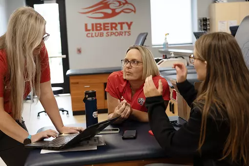 Angie Witt Tiffany Campbell Emma Maslich concussion testing