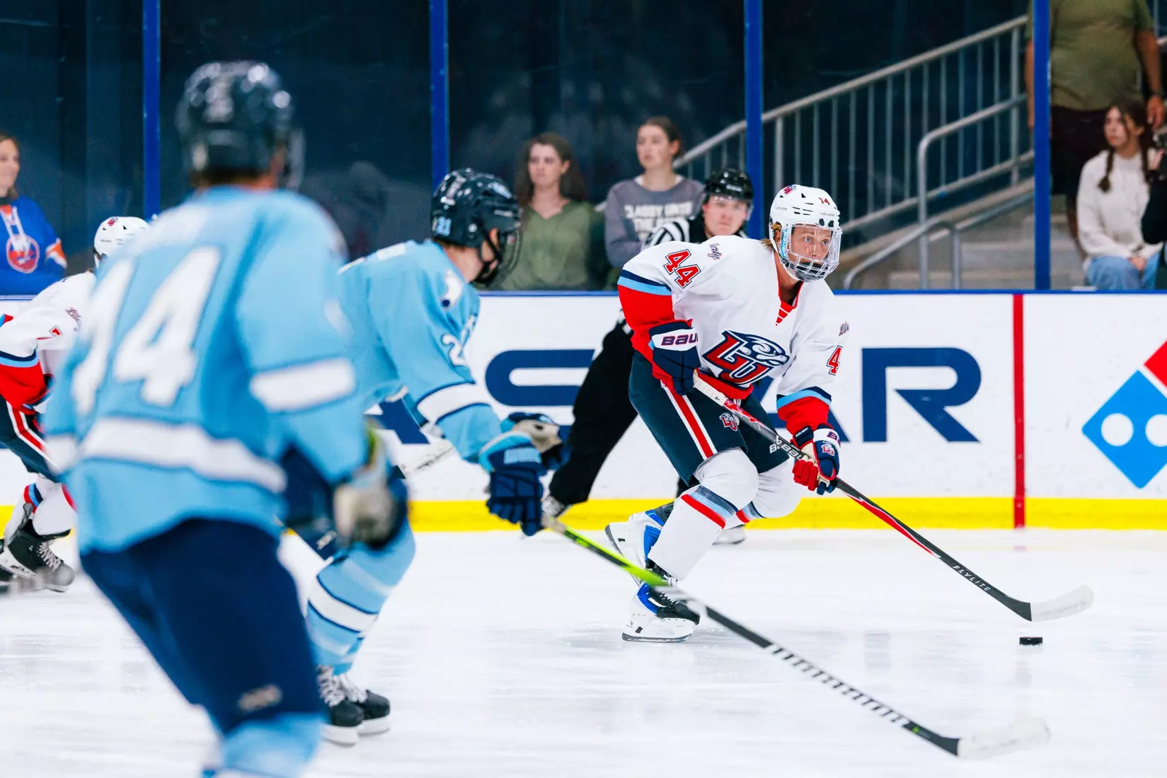 Liberty University’s Men’s D1 Hockey team takes on UNC on September 19, 2025 (Photo by Simon Barbre)