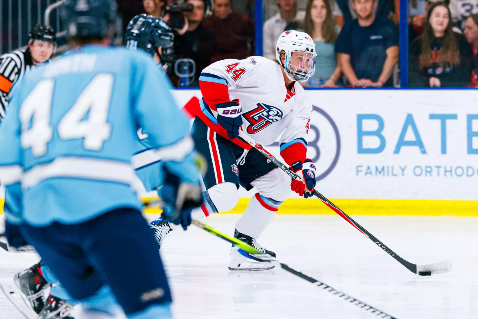 Liberty University’s Men’s D1 Hockey team takes on UNC on September 19, 2025 (Photo by Simon Barbre)