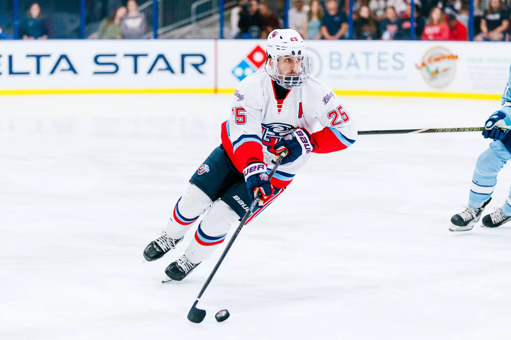 Liberty University’s Men’s D1 Hockey team takes on UNC on September 19, 2025 (Photo by Simon Barbre)