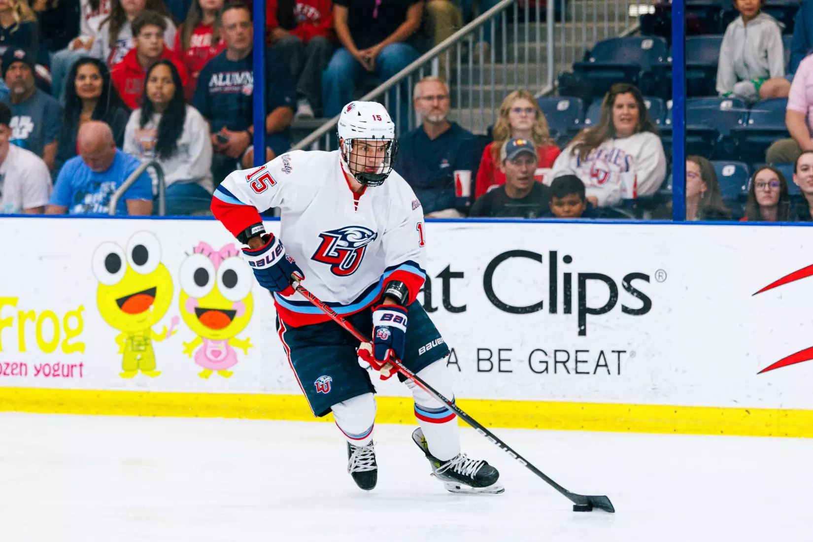 Liberty University’s Men’s D1 Hockey team takes on UNC on September 19, 2025 (Photo by Simon Barbre)