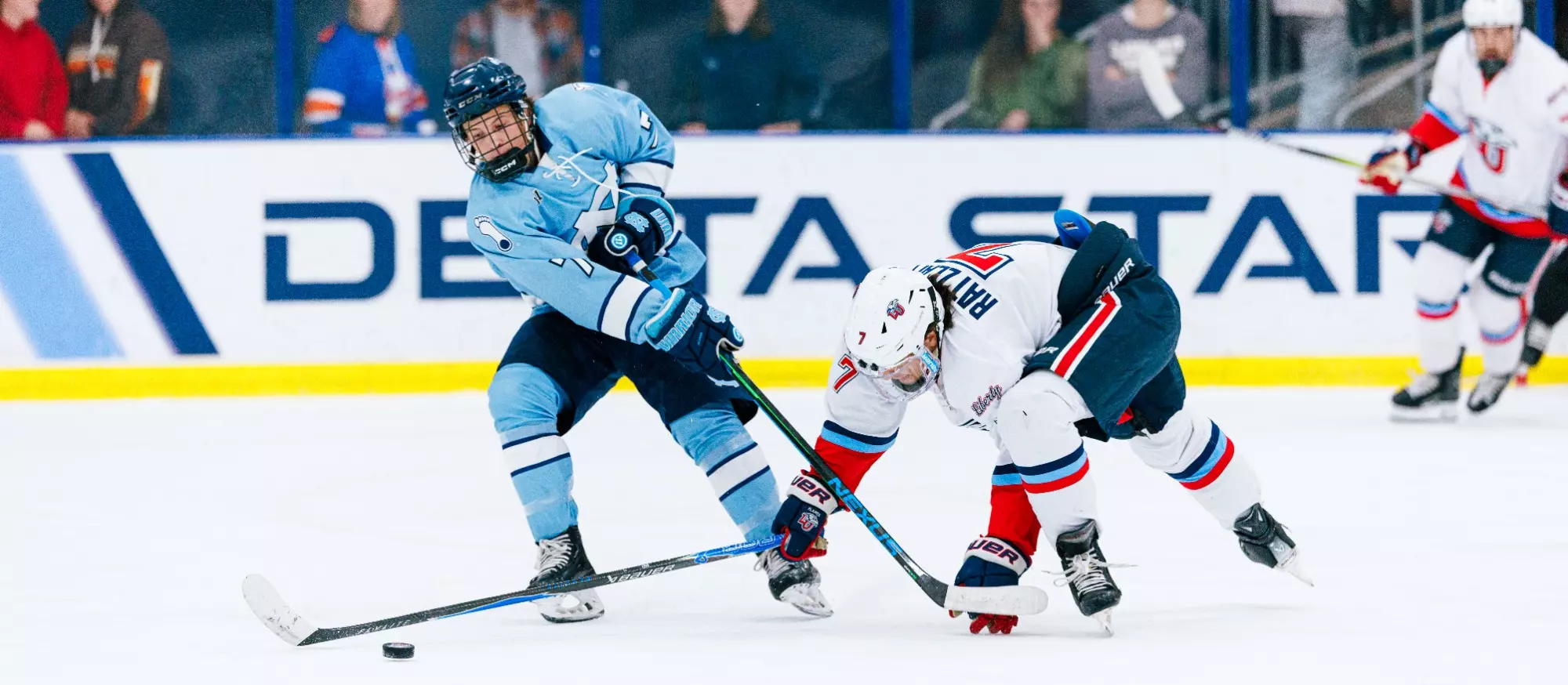 Liberty University’s Men’s D1 Hockey team takes on UNC on September 19, 2025 (Photo by Simon Barbre)