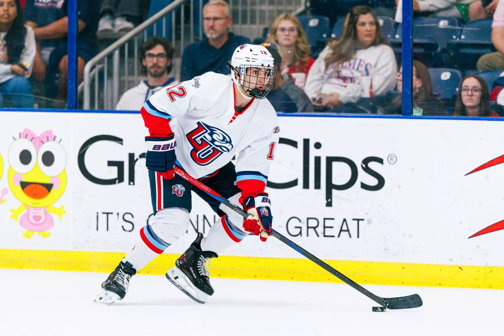 Liberty University’s Men’s D1 Hockey team takes on UNC on September 19, 2025 (Photo by Simon Barbre)