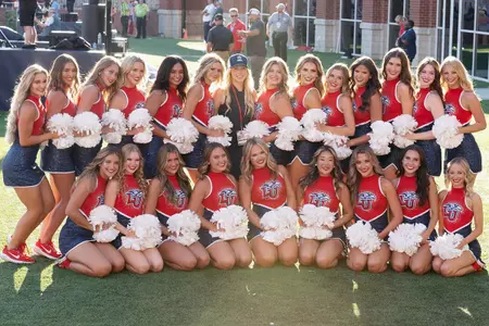 LU Dance team with new Head Coach Liz Hubbard