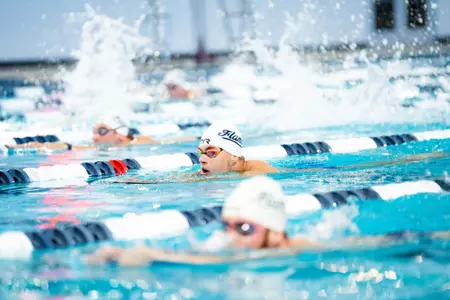 Flames swimming practice