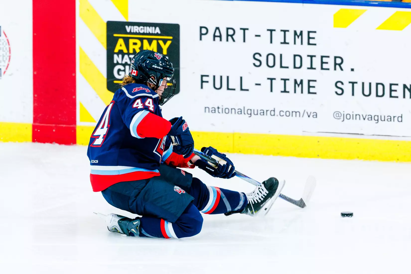 Liberty University’s Women’s D1 Hockey team takes on Purcell Hockey Academy on September 26, 2025 (Photo by Simon Barbre)