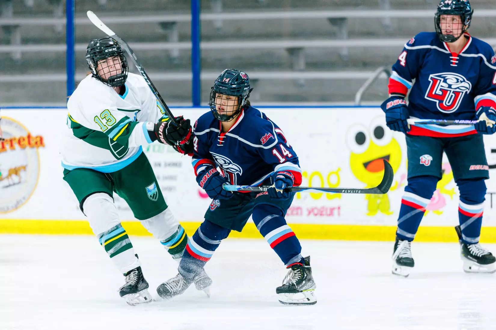 Liberty University’s Women’s D1 Hockey team takes on Purcell Hockey Academy on September 26, 2025 (Photo by Simon Barbre)