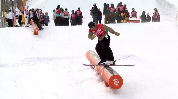 Eli Malek Liberty skier