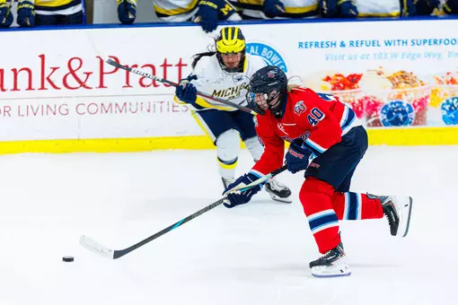 Sammy Peebles drives on Michigan