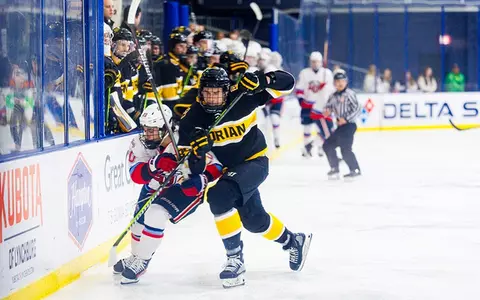 Ryan Finch boarded beside Adrian bench