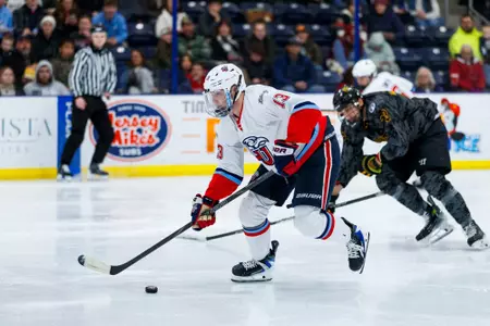 Kal Essenmacher breakaway against Adrian