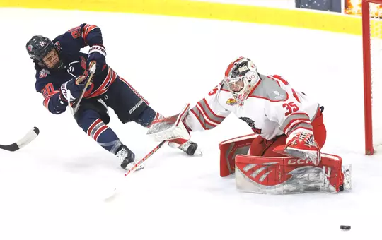 Liberty University’s Men's D1 Hockey team plays Drury University on October 24, 2026. (Photo by Dawn Baker)